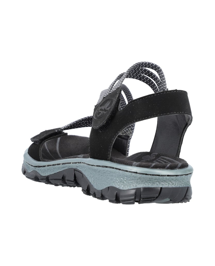 Rieker-Trekkingsandalen-68871-schwarz