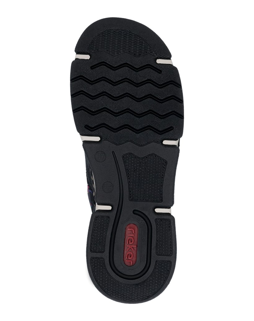 Rieker-Slipper-45957-schwarz