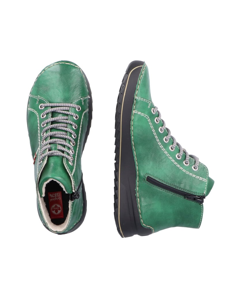 Rieker-Schnürstiefel-71510-grün