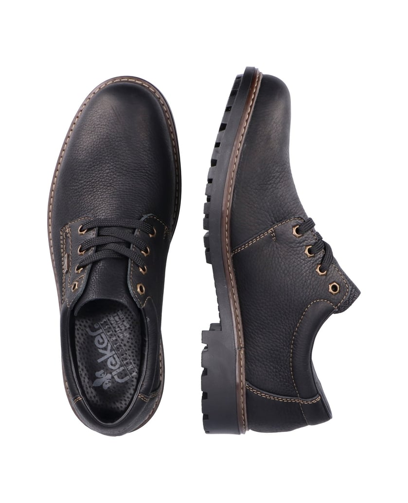 Rieker-Schnürschuhe-B4610-schwarz