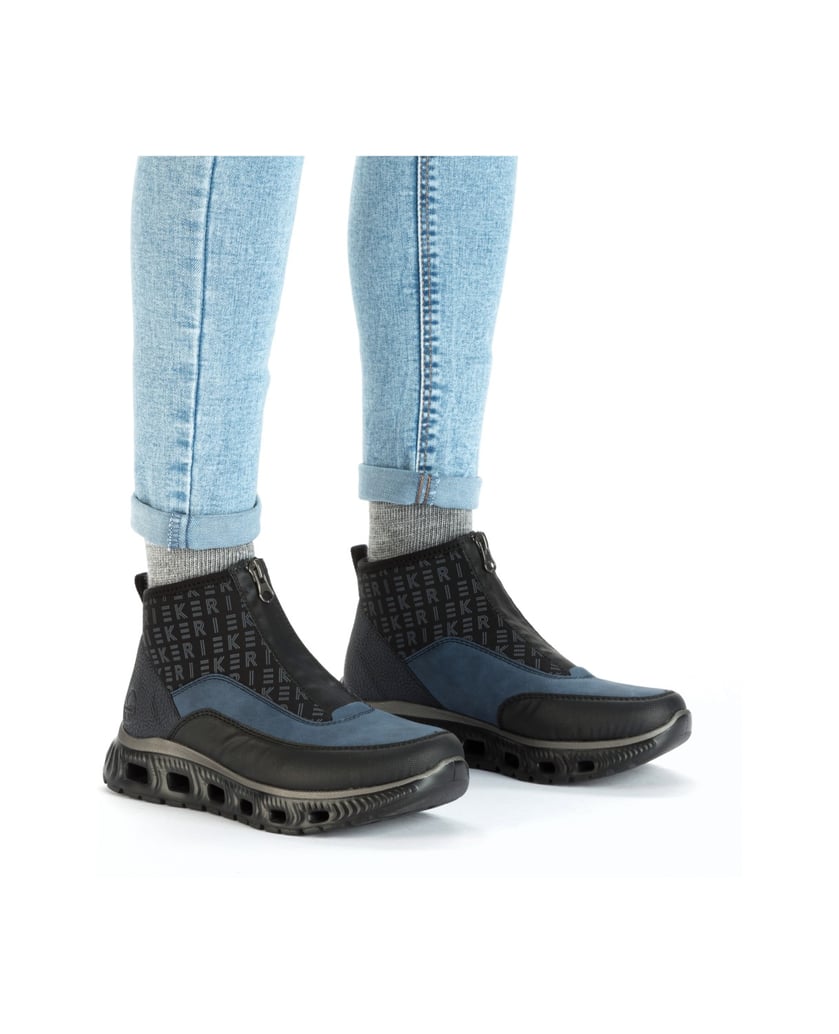 Rieker-Sport-Sneaker-High-M6052-schwarz