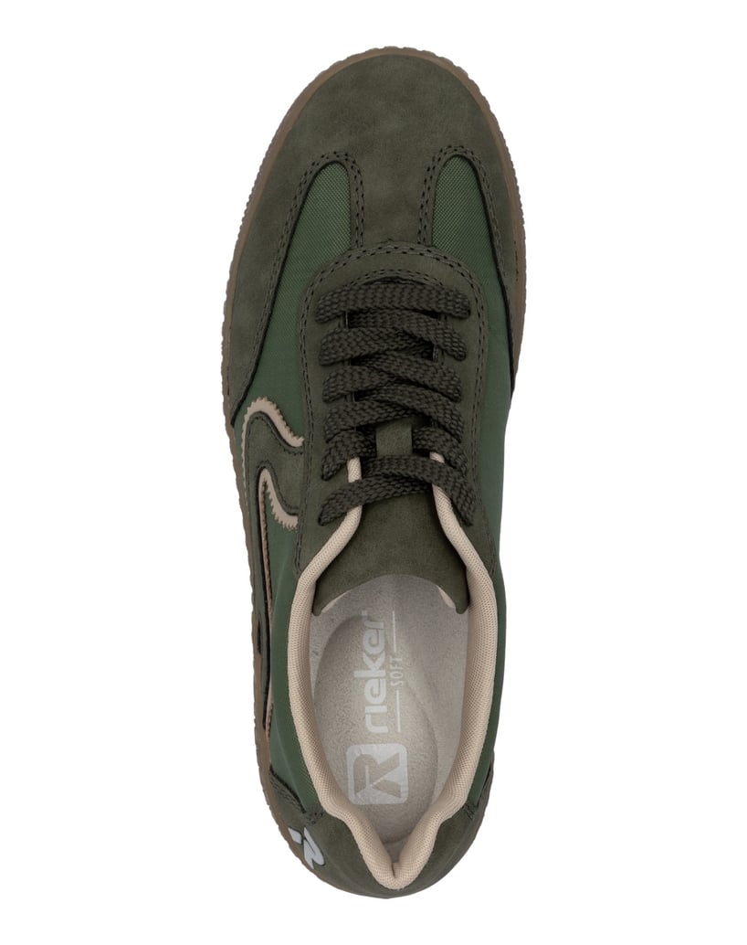 Rieker-Sport-Sneaker-Low-M5512-grün