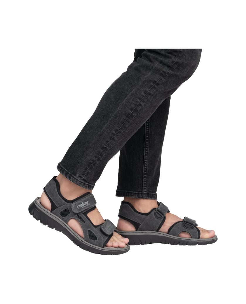 Rieker-Trekkingsandalen-26763-grau