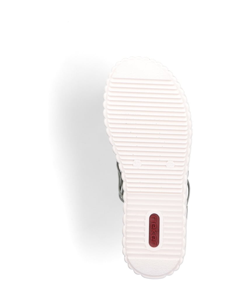 Rieker-Sandále-na-platforme-69262-zelená