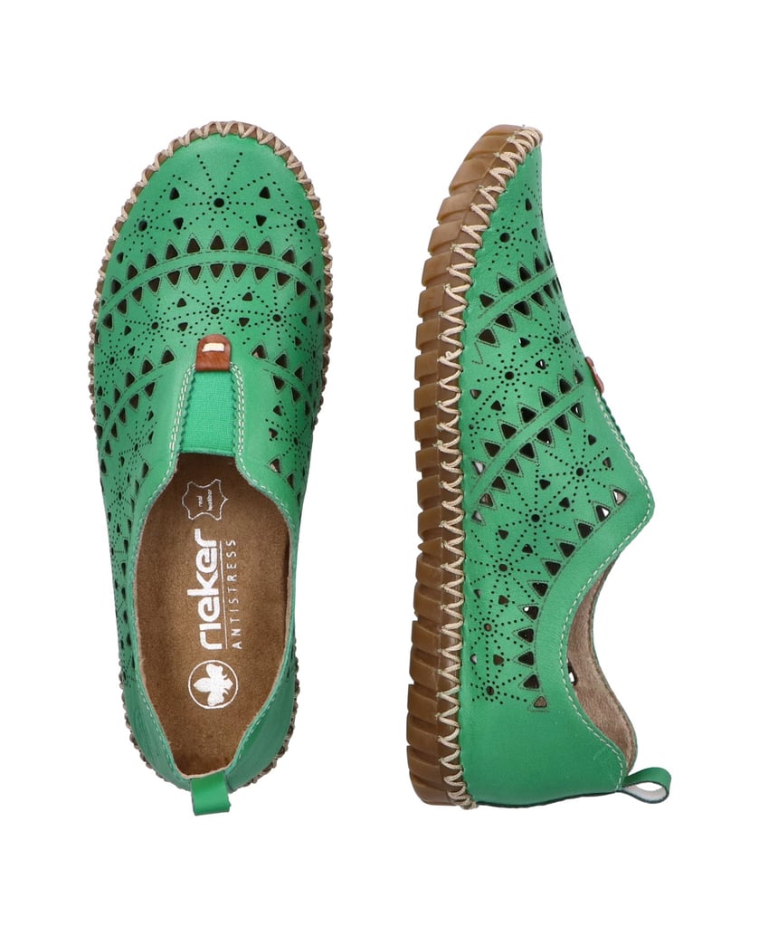 Rieker-Slipper-M2852-grün
