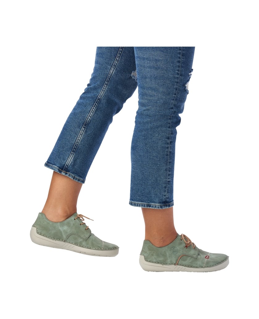 Rieker-Schnürschuhe-52528-grün