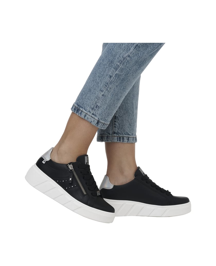 Rieker-Sport-Sneaker-Low-W0505-schwarz