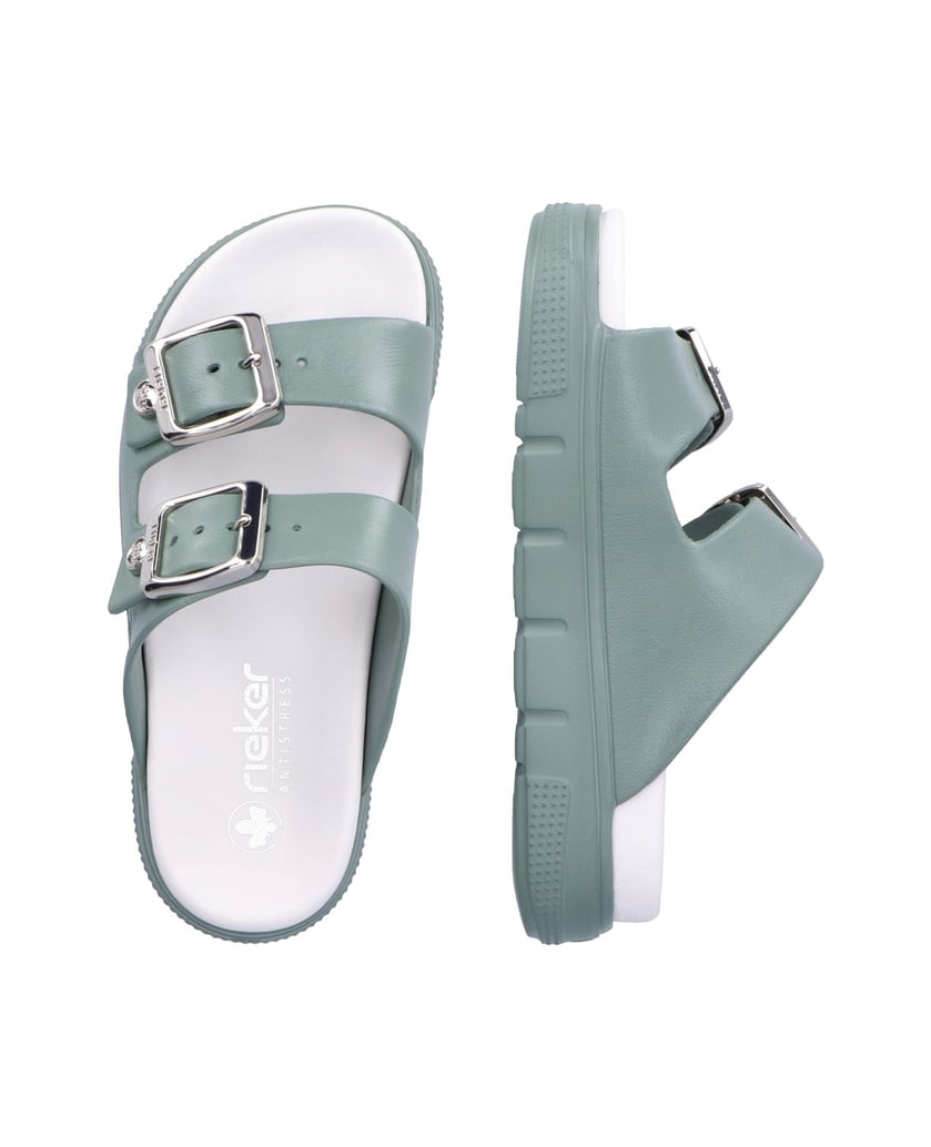 Rieker-Slides-P2180-grün