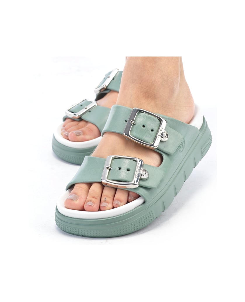 Rieker-Slides-P2180-grün