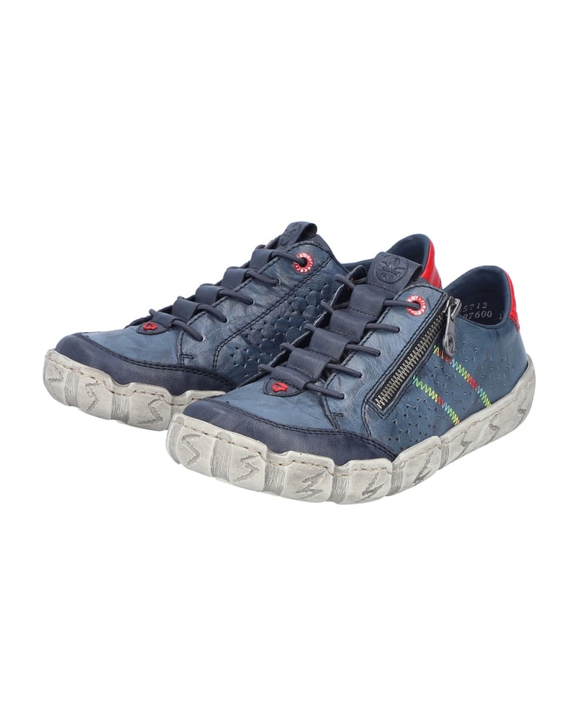Rieker-Schnürschuhe-L0357-blau
