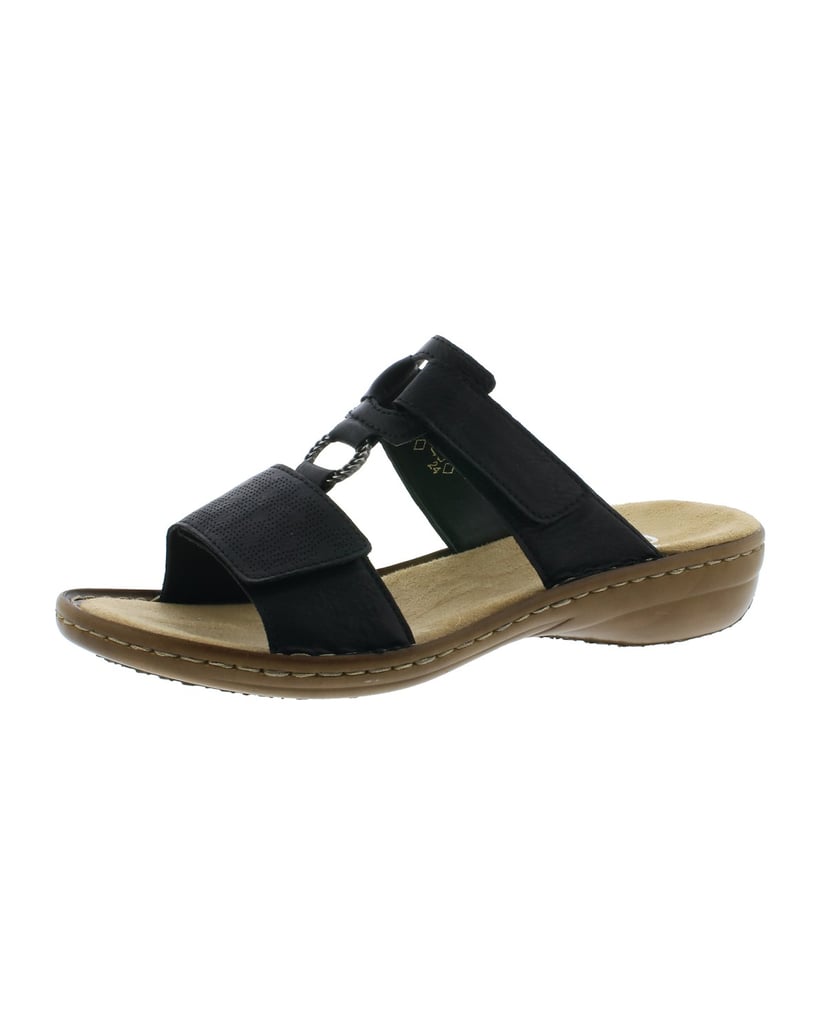 Rieker-Pantoletten-60885-schwarz