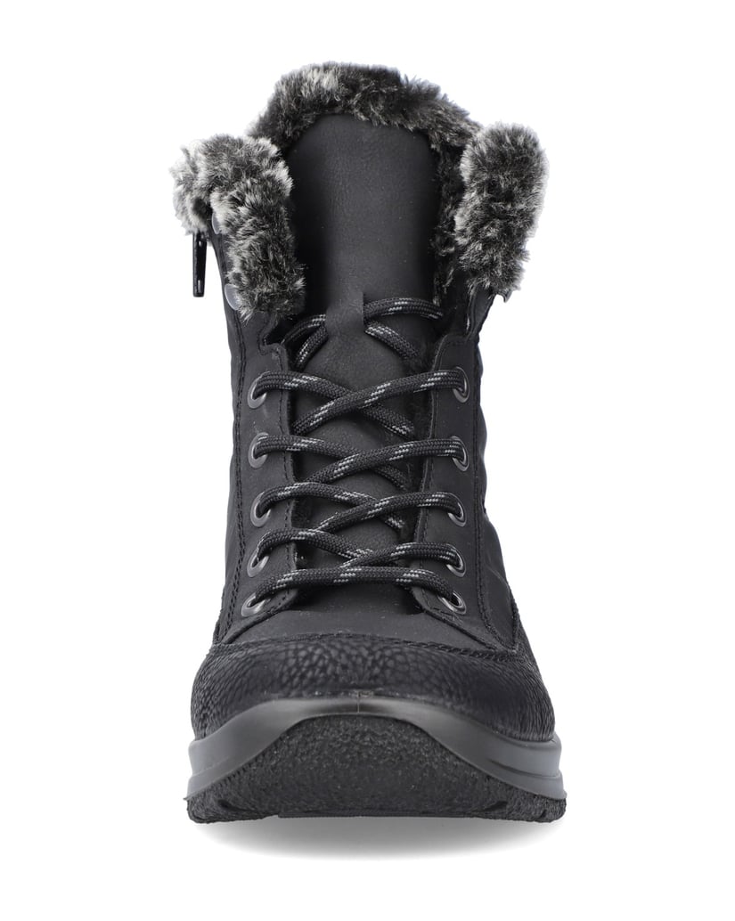 Rieker-Šněrovací-kozačky-L7742-černá