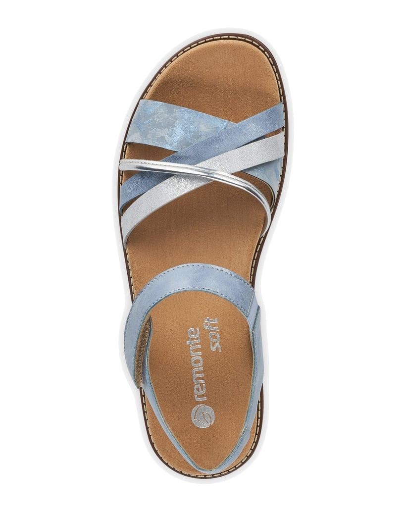 Remonte-Riemchensandalen-D2058-blau