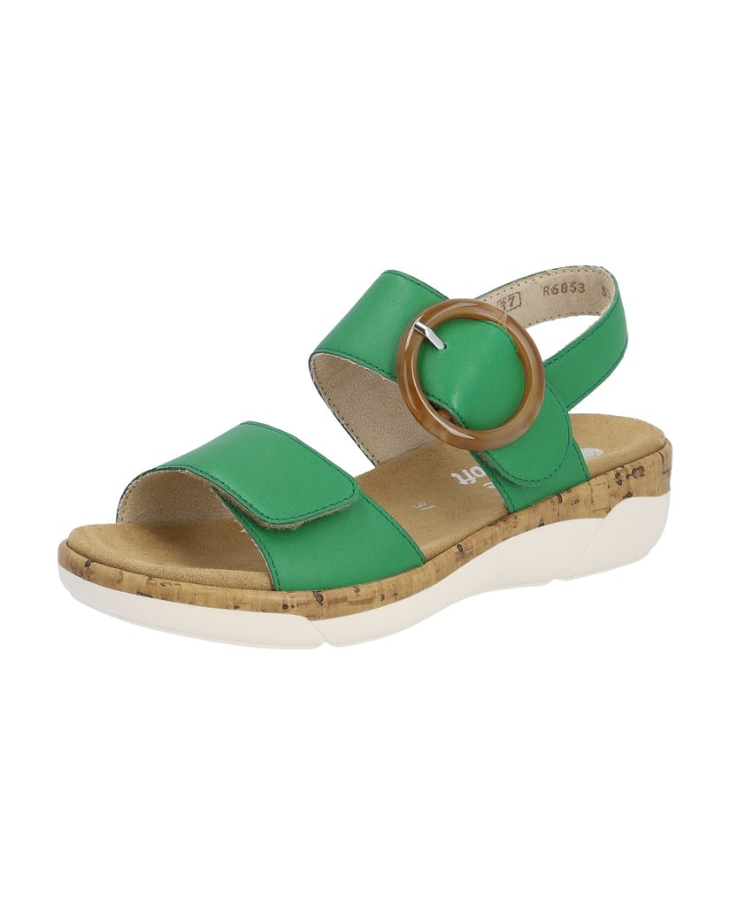 Remonte-Riemchensandalen-R6853-grün