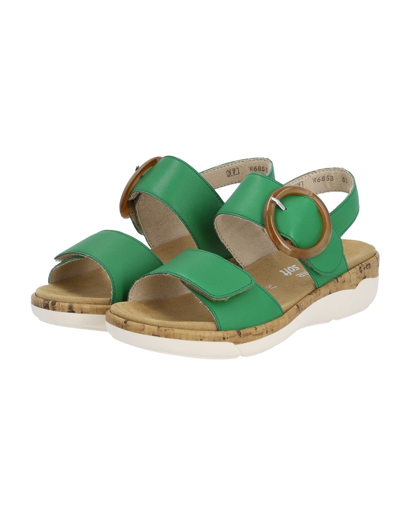 Remonte-Riemchensandalen-R6853-grün