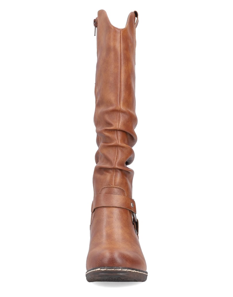 Rieker-Vysoké-kozačky-93670-hnědá