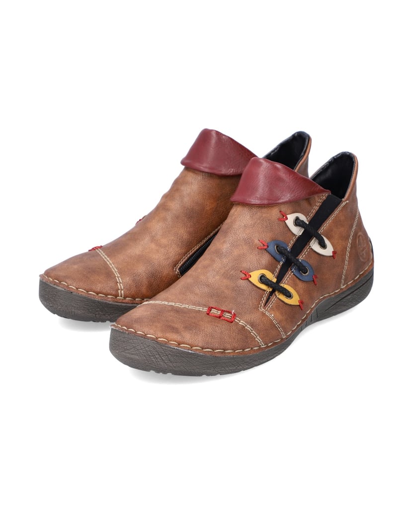 Rieker-Krátke-čižmy-72581-hnedá