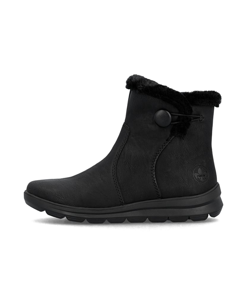 Rieker-Nízké-kozačky-Z0080-černá