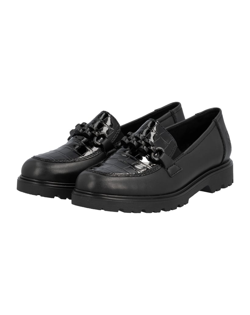 Rieker-Loafer-45561-schwarz