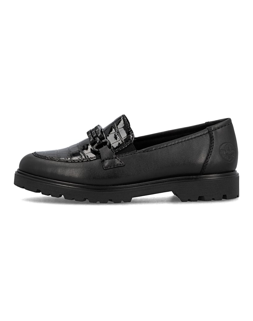 Rieker-Loafer-45561-schwarz