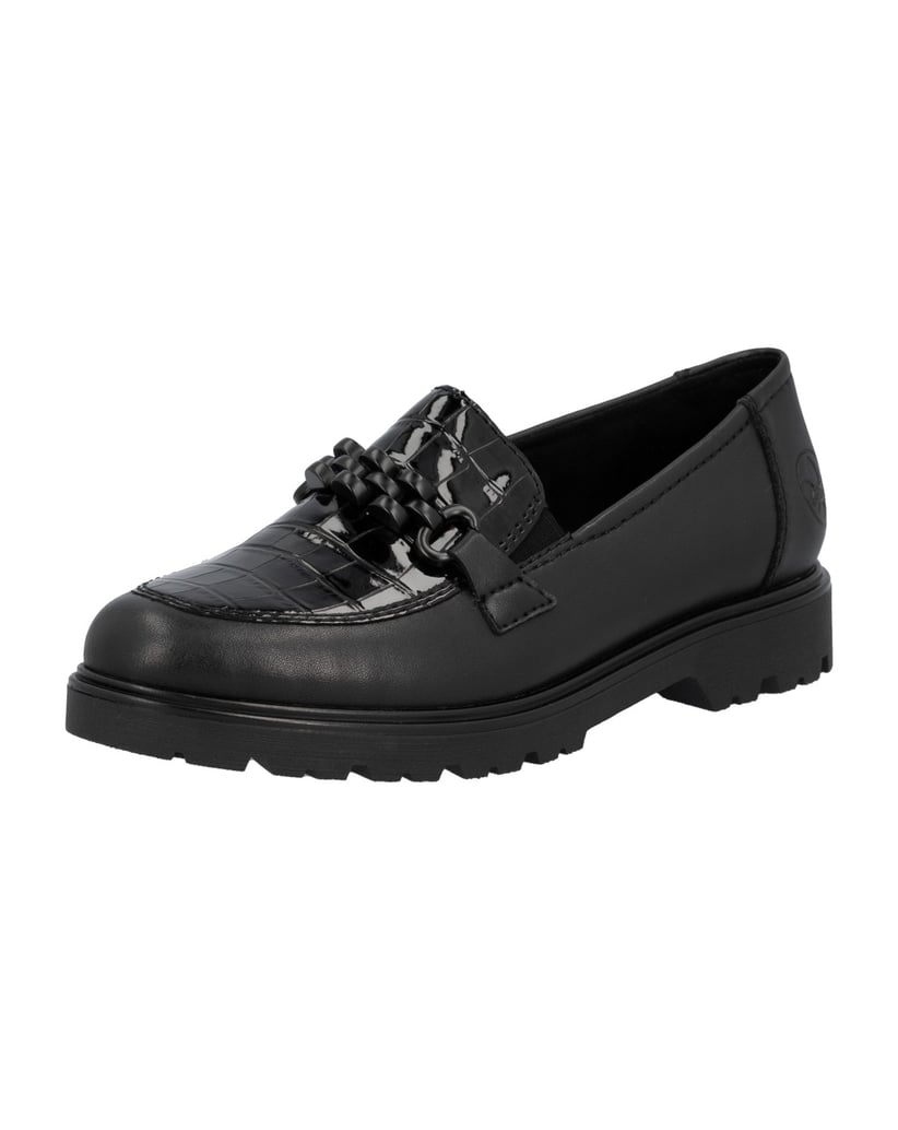 Rieker-Loafer-45561-schwarz
