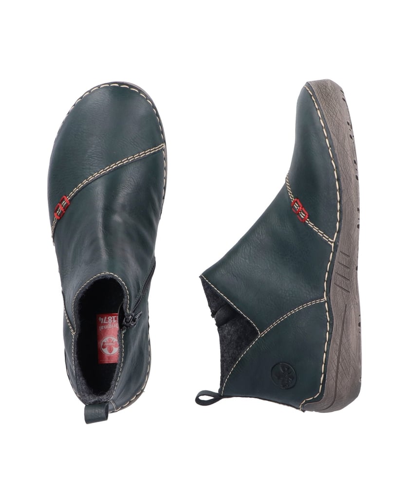 Rieker-Kurzstiefel-52574-grün
