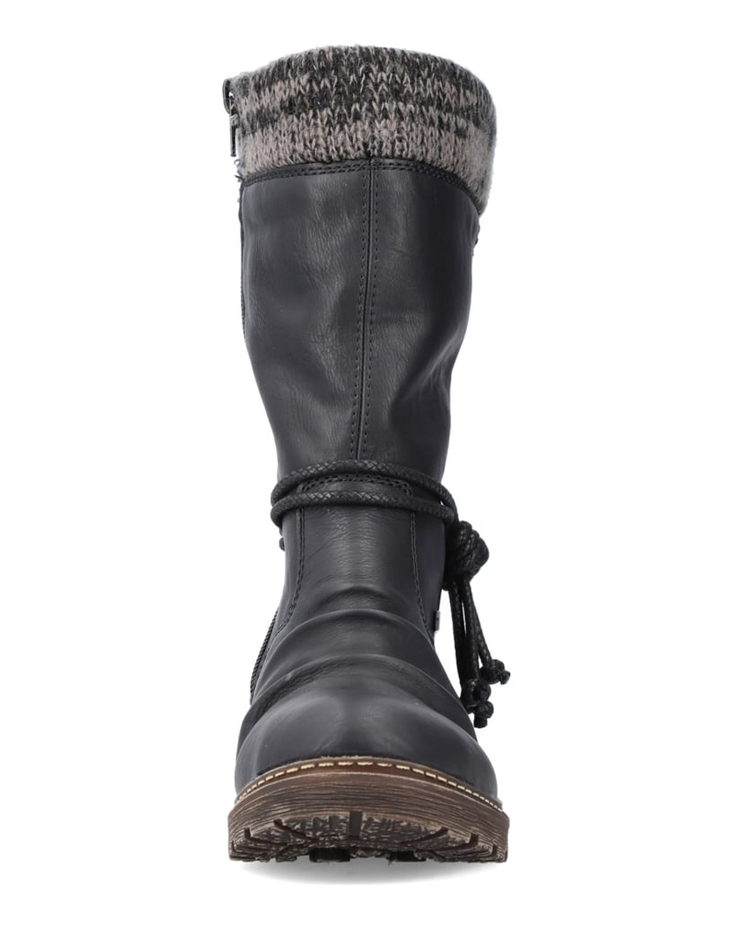 Rieker-Vysoké-kozačky-Z4755-černá