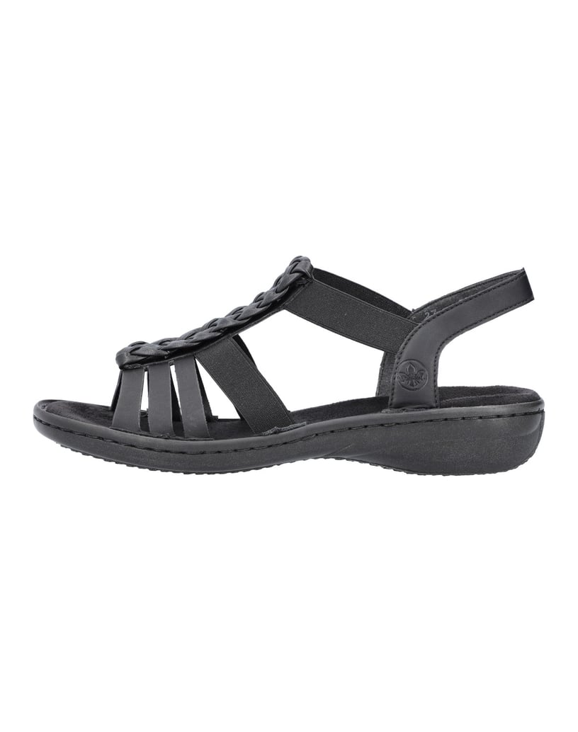 Rieker-Riemchensandalen-60809-schwarz