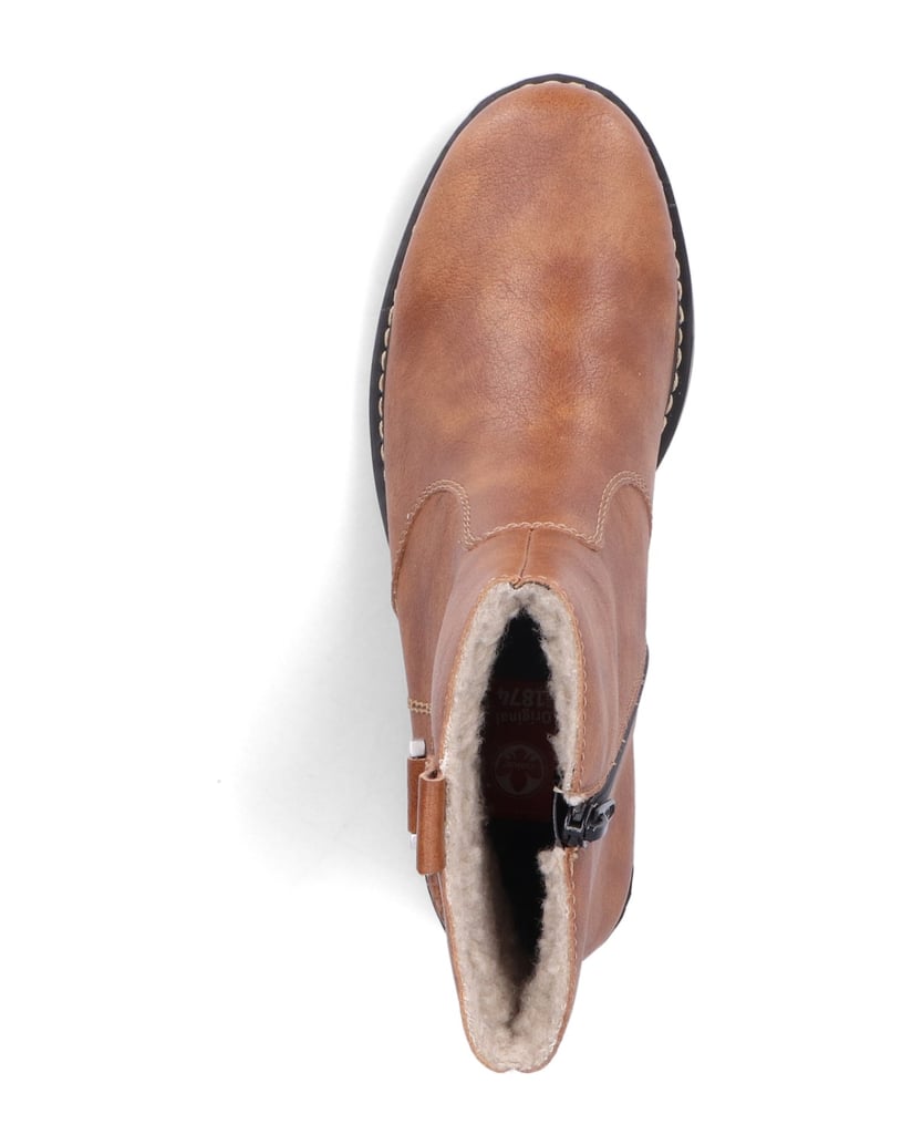 Rieker-Nízké-kozačky-Z6871-hnědá
