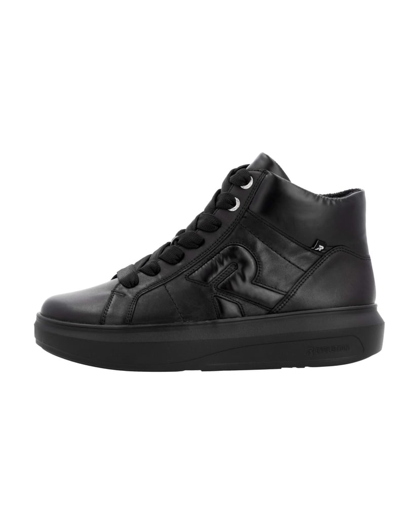 Rieker-Sport-Sneaker-High-W1270-schwarz