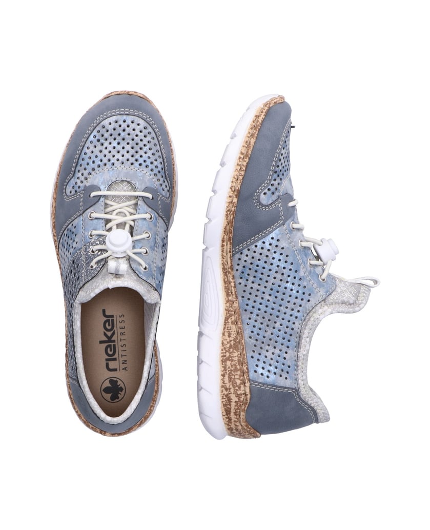Rieker-Slipper-N4255-blau