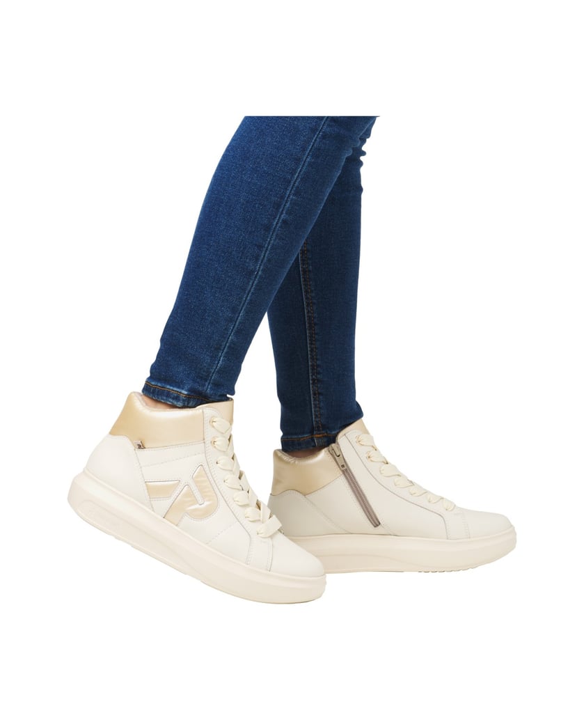 Rieker-Sport-Sneaker-High-W1270-weiss