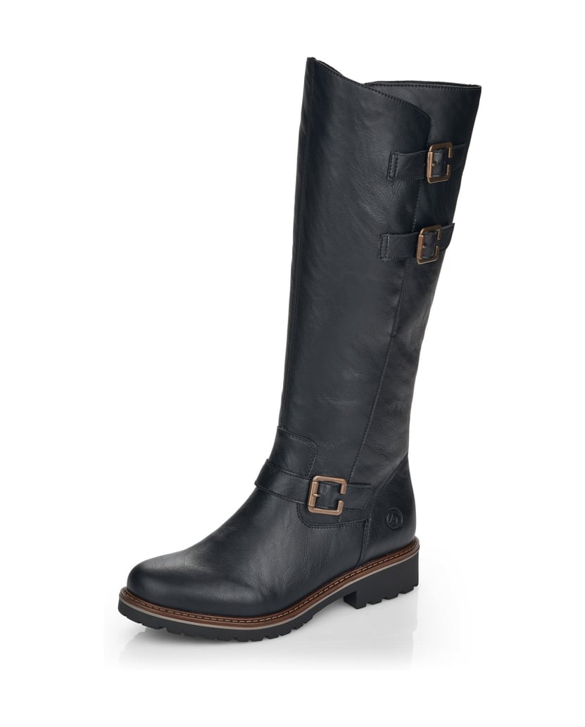 Remonte-Vysoké-kozačky-R6590-černá