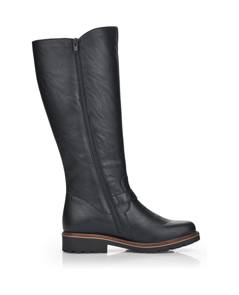 Remonte-Vysoké-kozačky-R6590-černá
