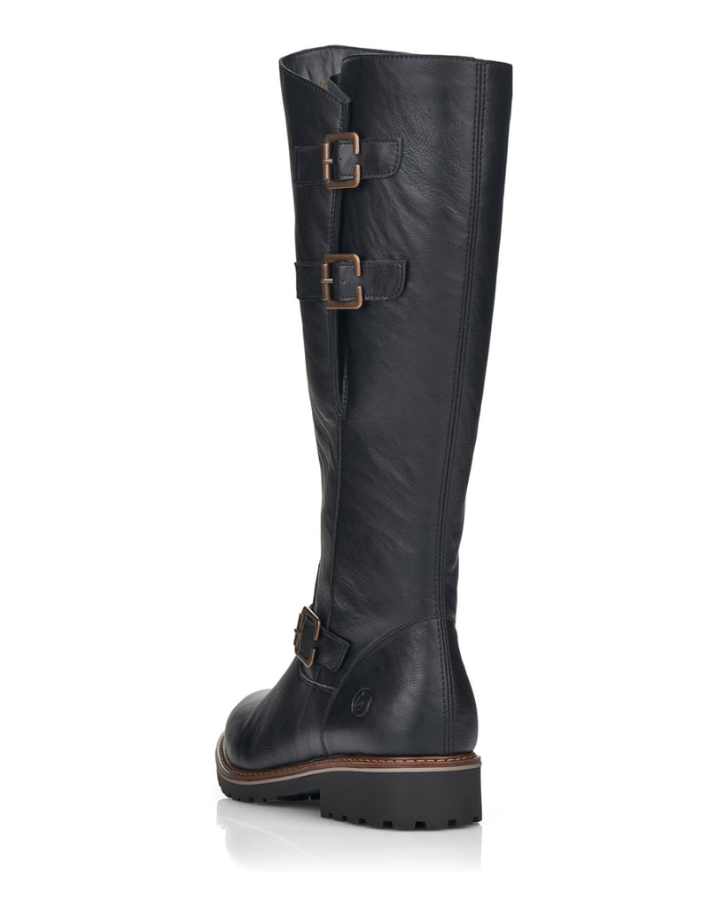 Remonte-Vysoké-kozačky-R6590-černá