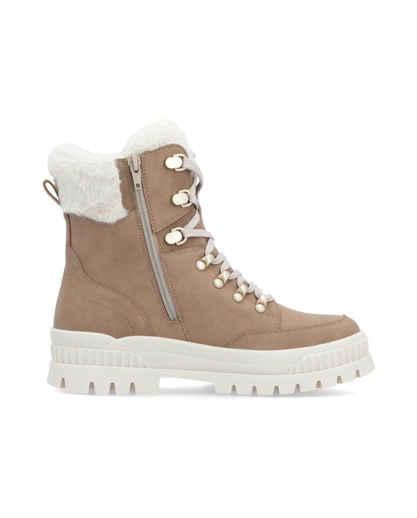 Rieker-Šněrovací-kozačky-W2174-béžová