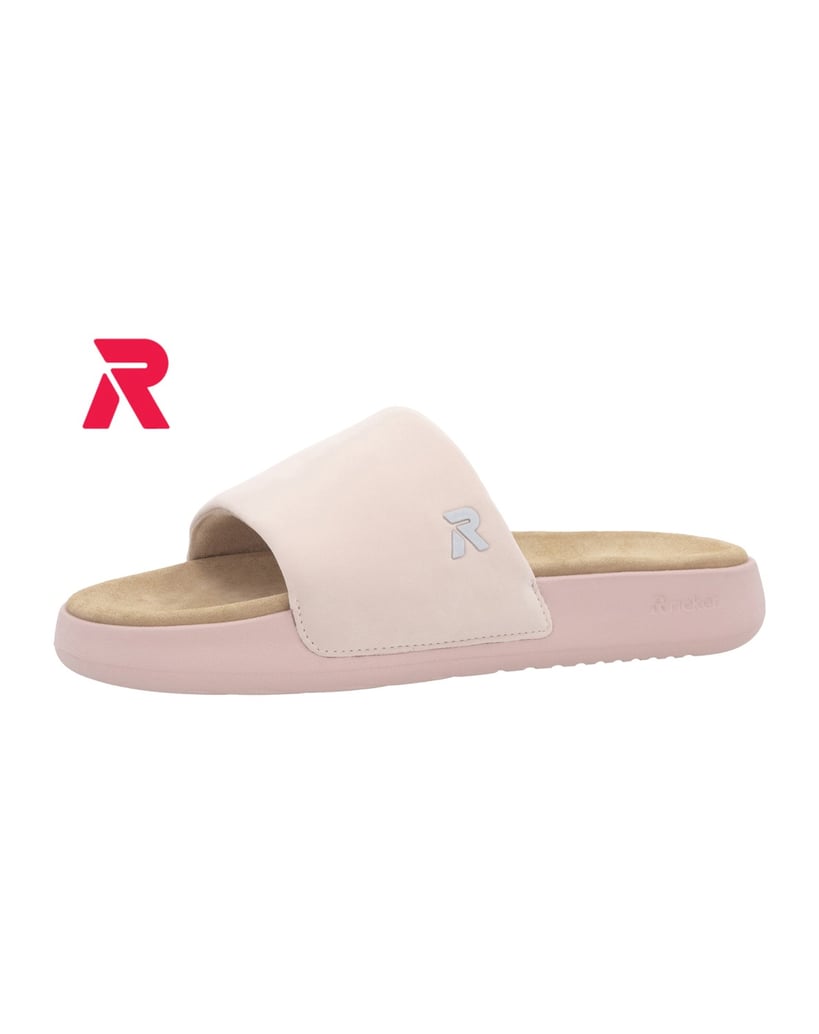 Rieker-Pantofle-W3250-růžová
