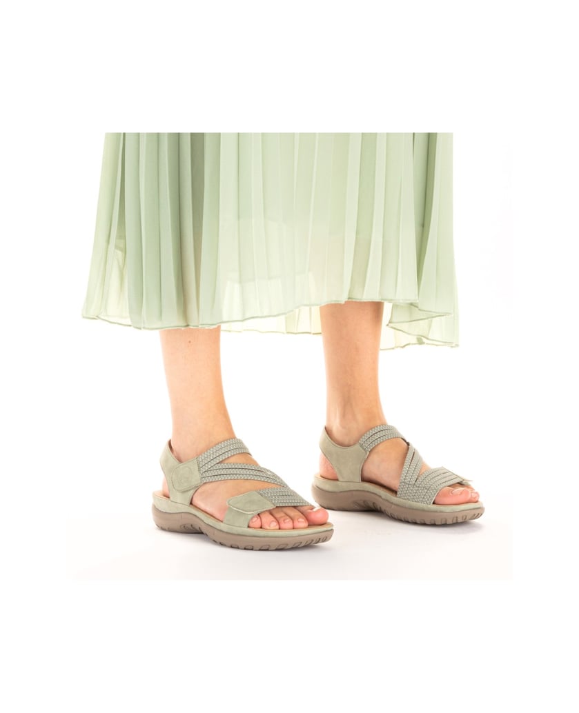 Rieker-Trekkingsandalen-64870-grün