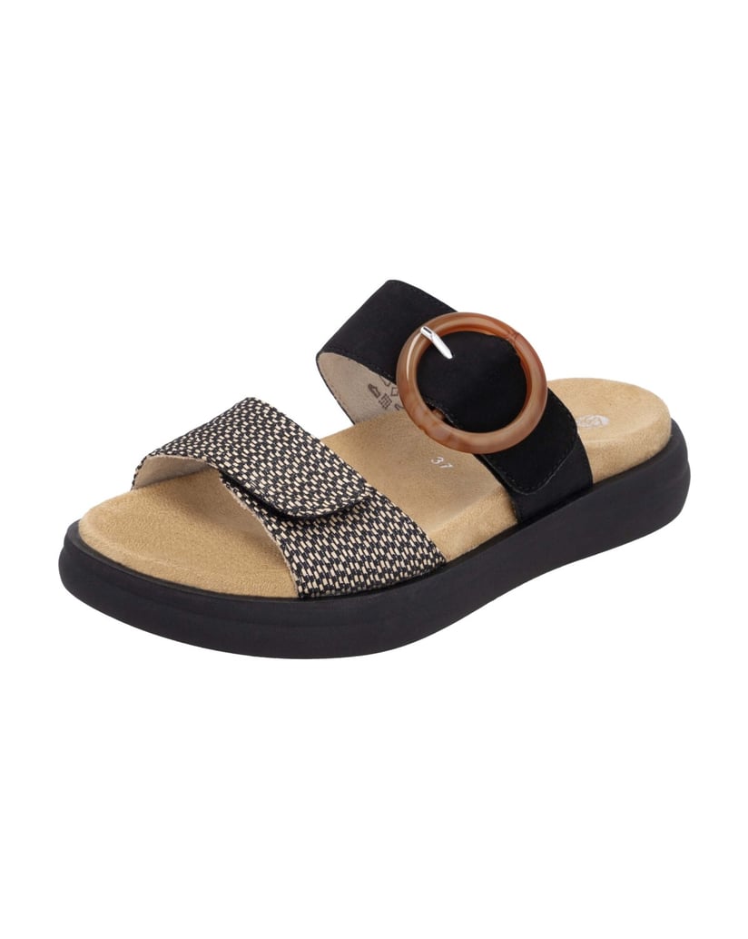 Remonte-Pantoletten-D2N51-schwarz