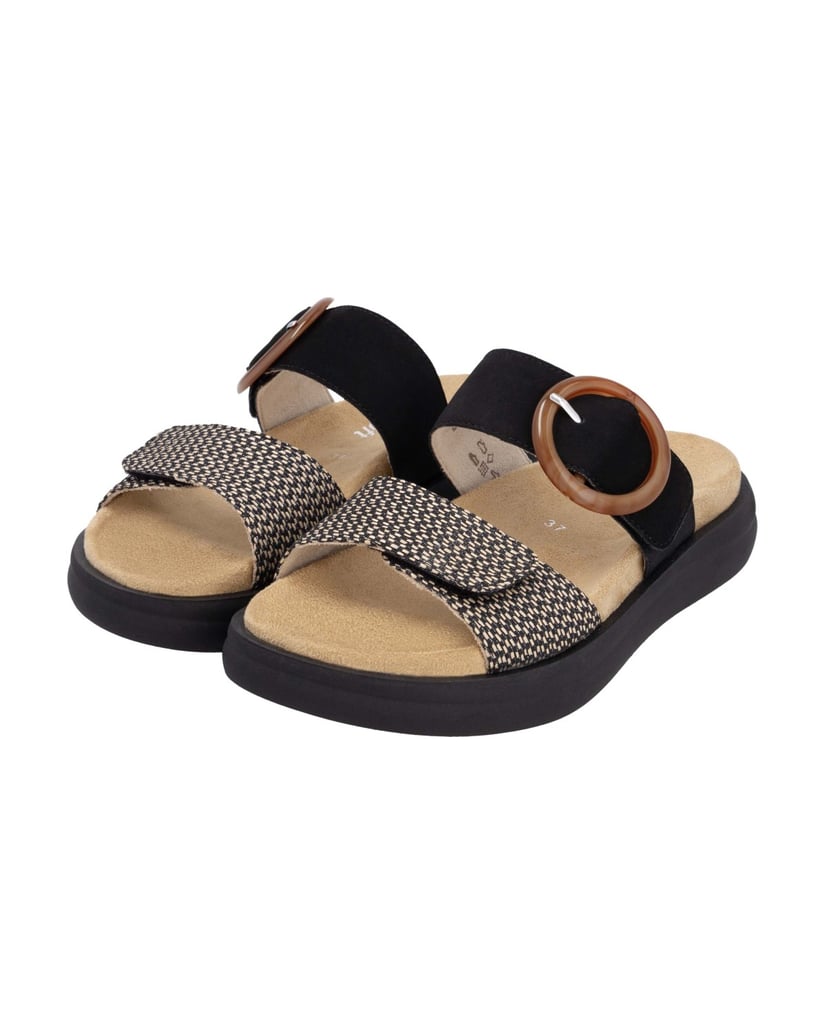 Remonte-Pantoletten-D2N51-schwarz