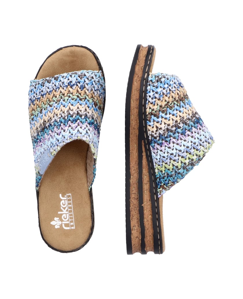 Rieker-Pantoletten-62968-multicolor