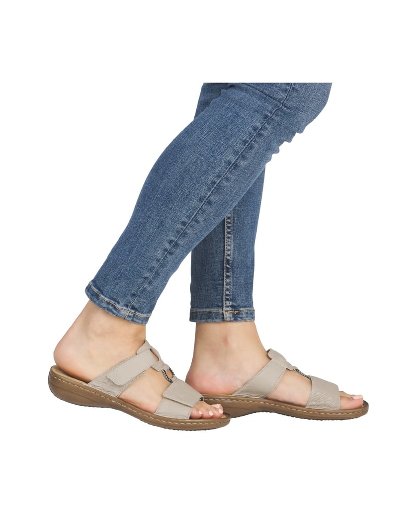 Rieker-Pantoletten-60885-beige