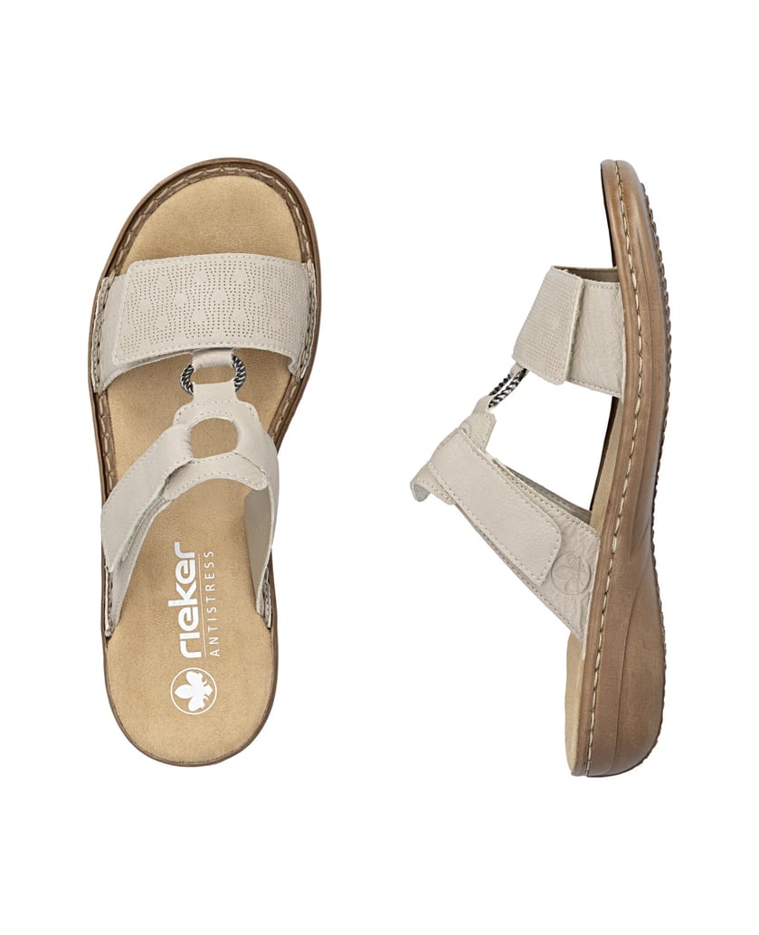Rieker-Pantoletten-60885-beige