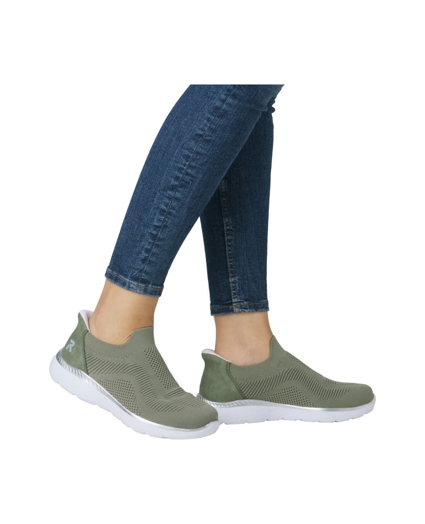 Rieker-Sport-Sneaker-Low-M5072-grün