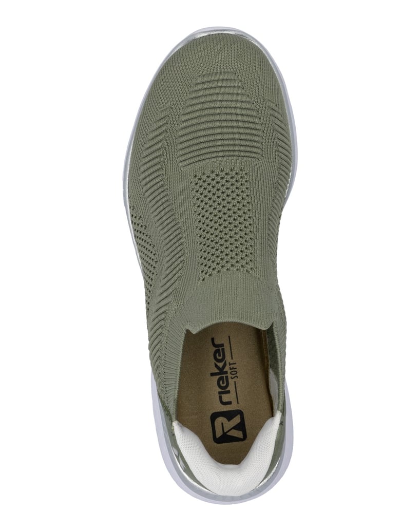 Rieker-Sport-Sneaker-Low-M5072-grün