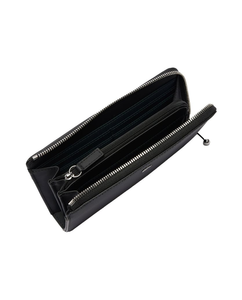 LACOSTE-Damen-Geldbörse-DAILY-City-Long-Wallet-schwarz