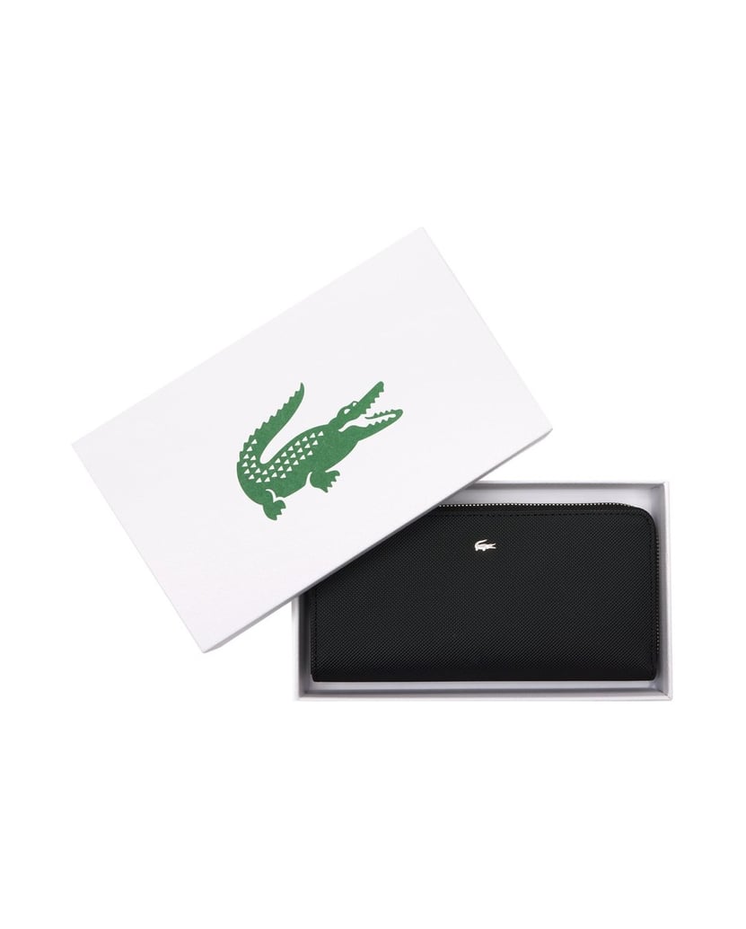 LACOSTE-Damen-Geldbörse-DAILY-City-Long-Wallet-schwarz