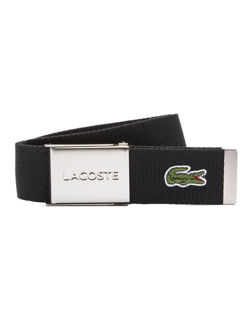 LACOSTE-Herren-Gürtel-schwarz