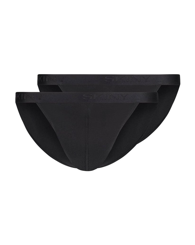 Skiny-Herren-Slip-2er-Pack-schwarz