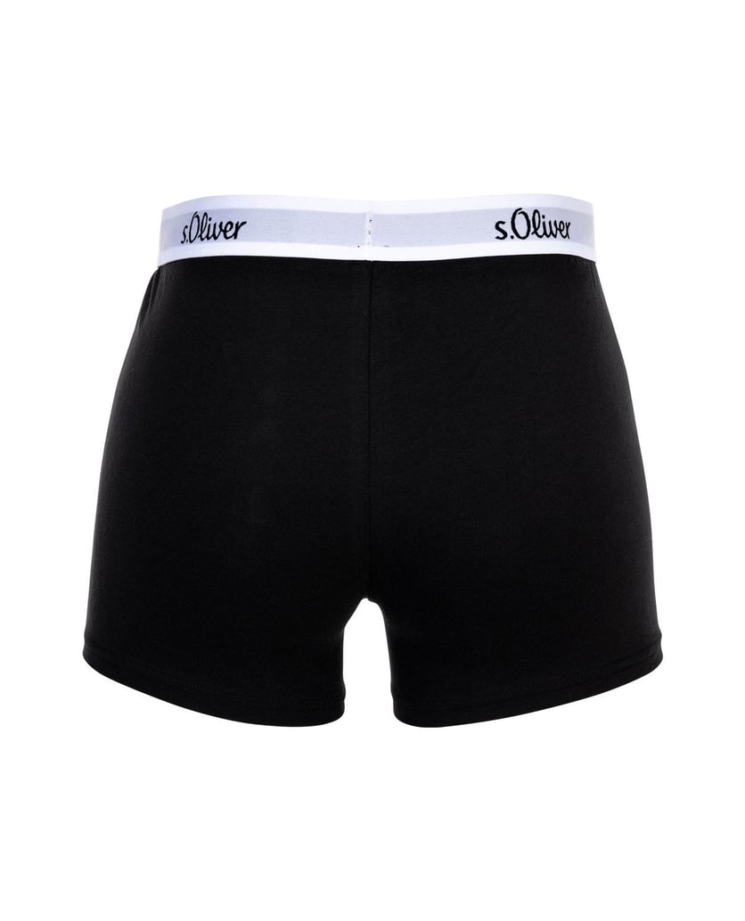 S.Oliver-Herren-Boxershort-3er-Pack-schwarz